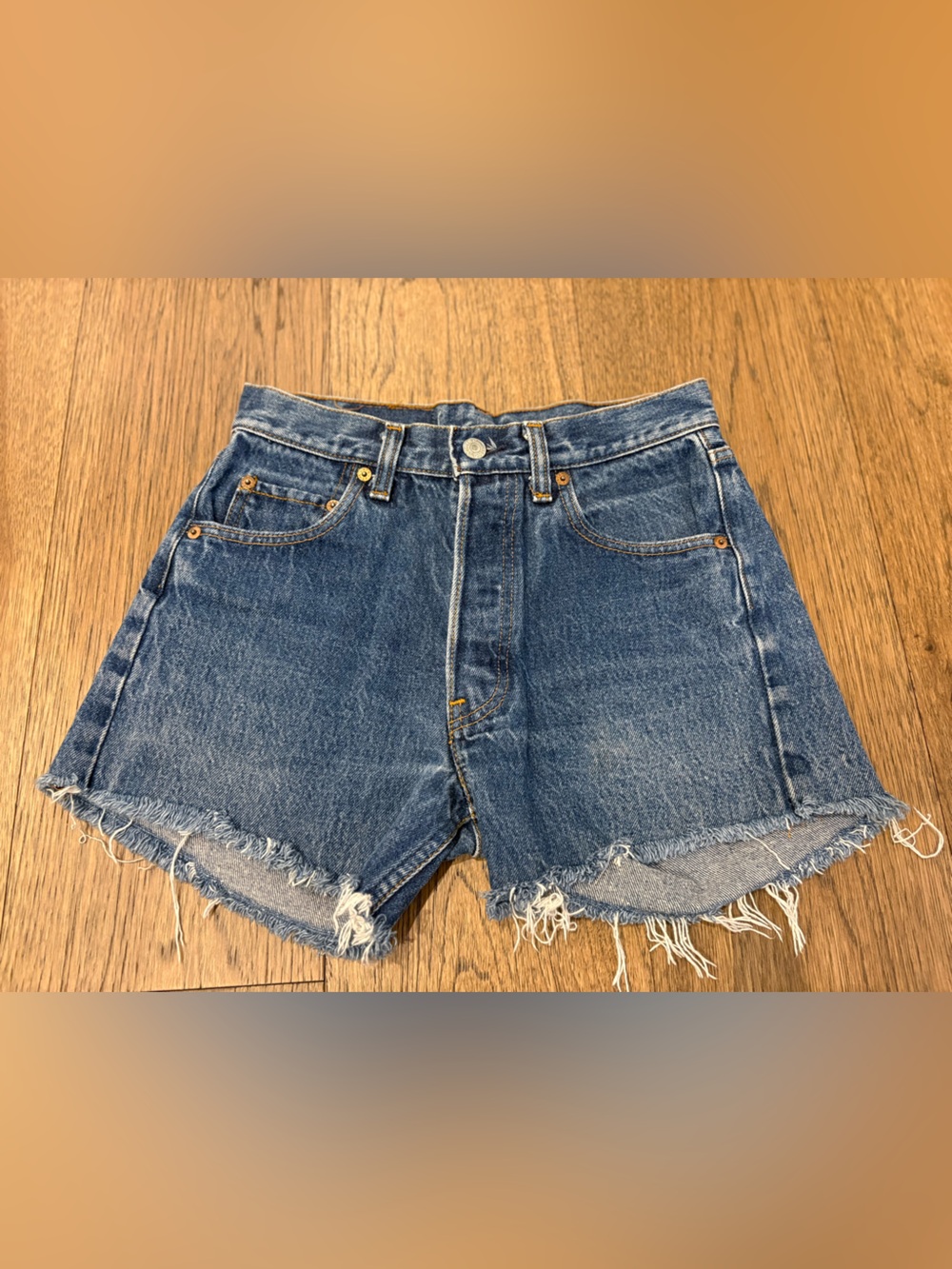 Levi Denim Cutoff High-Rise Women's Shorts